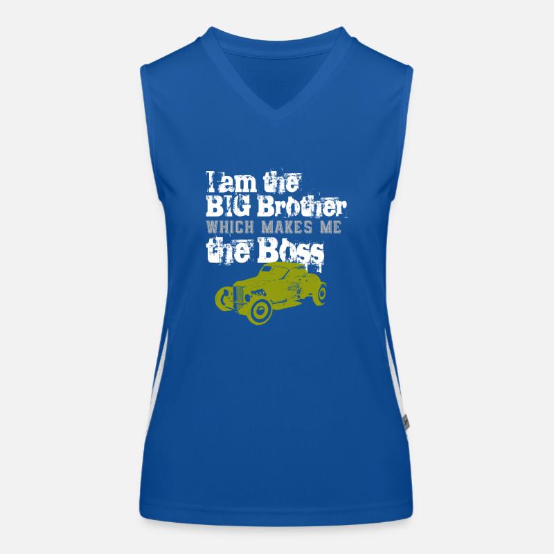 big brother Funktionelles Kontrast-Tank Top für Frauen