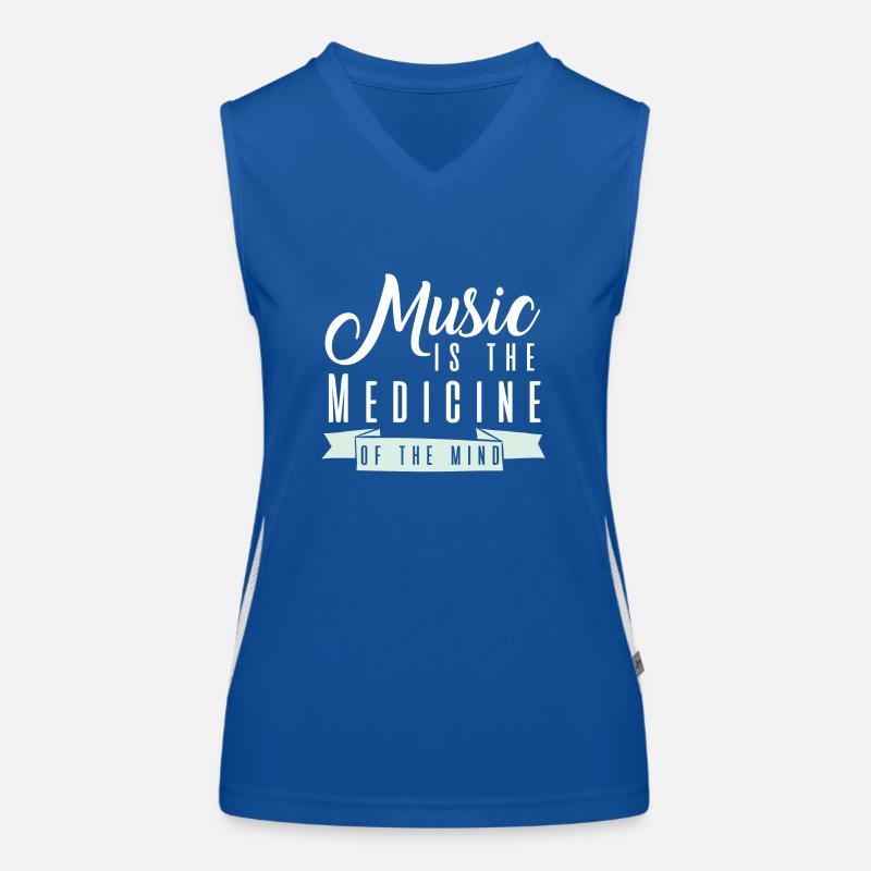 Gute Musik Women's Functional Contrast Tank Top
