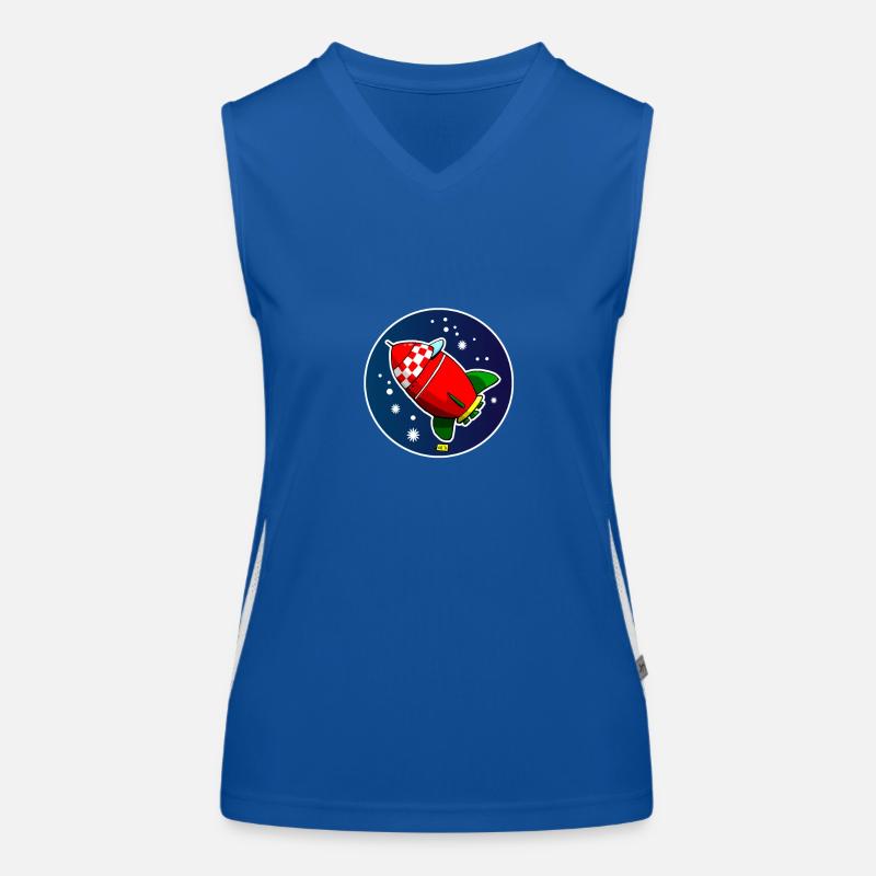 Rocket02 Women's Functional Contrast Tank Top