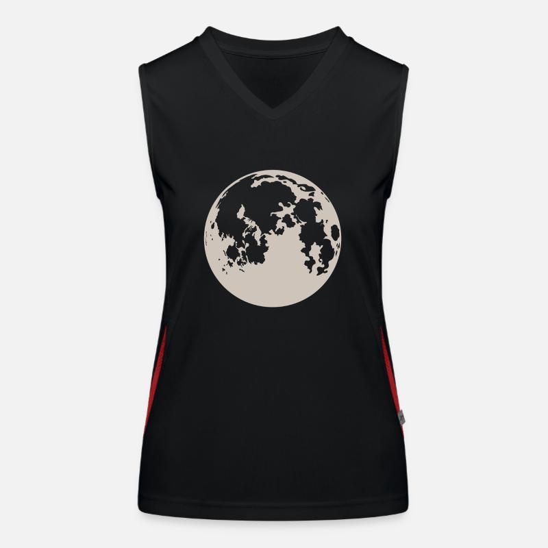 moon Women's Functional Contrast Tank Top