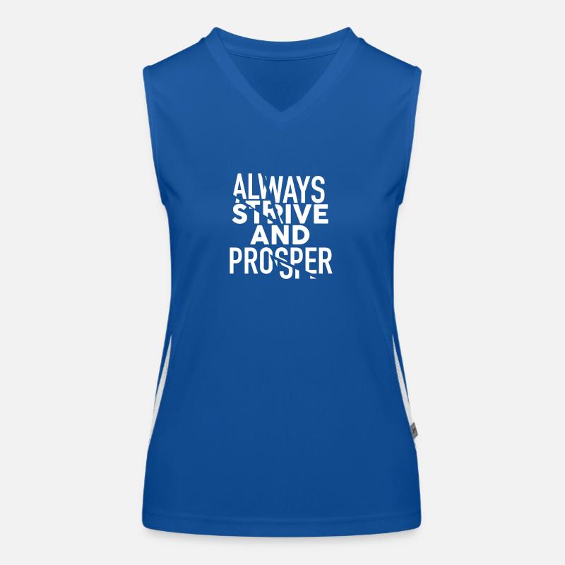 ASAP Mob Always Strive and Prosper Rocky Geschenk Funktionelles Kontrast-Tank Top für Frauen