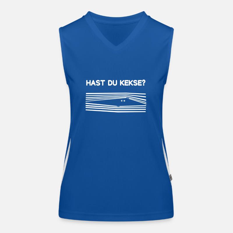 Maennchen Hast du Kekse? Geschenk Funktionelles Kontrast-Tank Top für Frauen