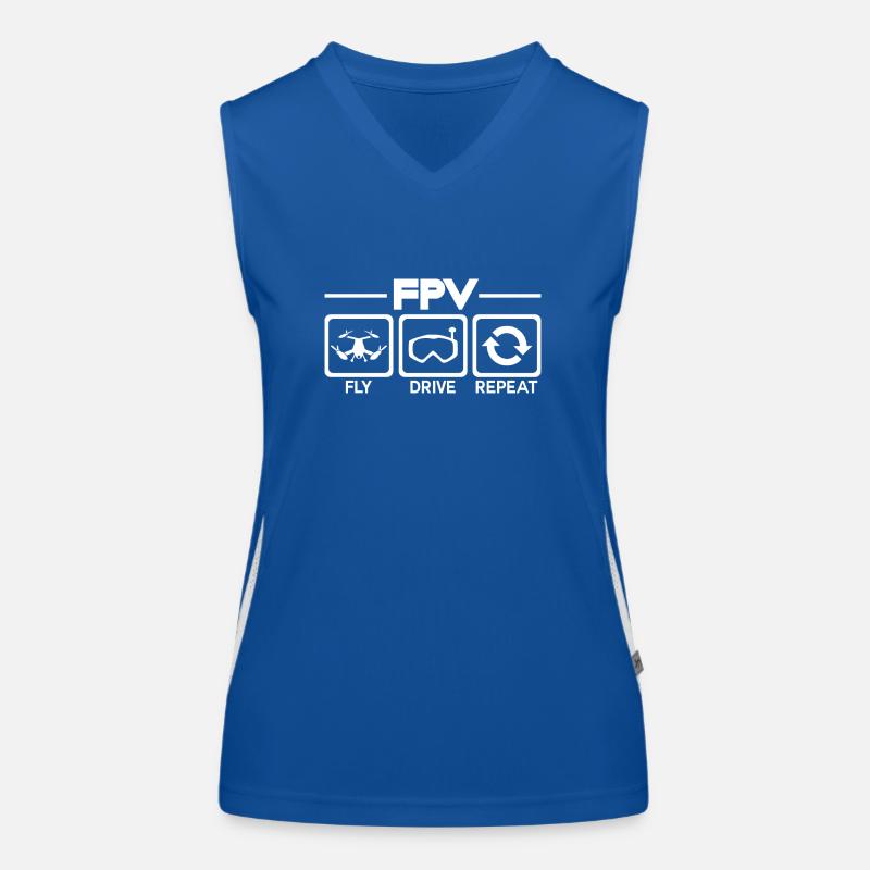 FPV Funktionelles Kontrast-Tank Top für Frauen