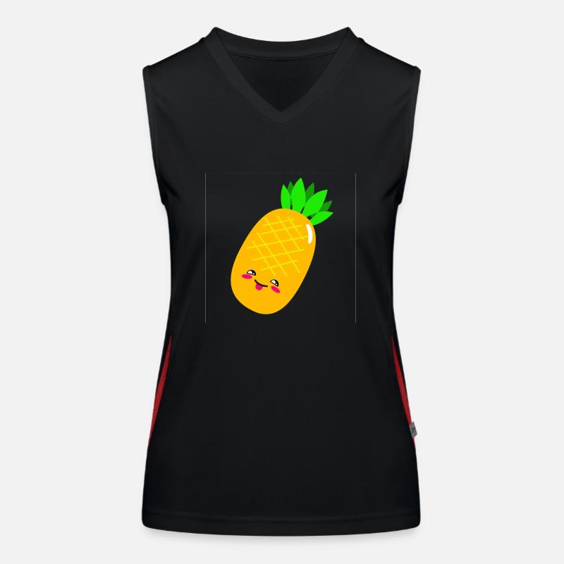 pineapple Women's Functional Contrast Tank Top