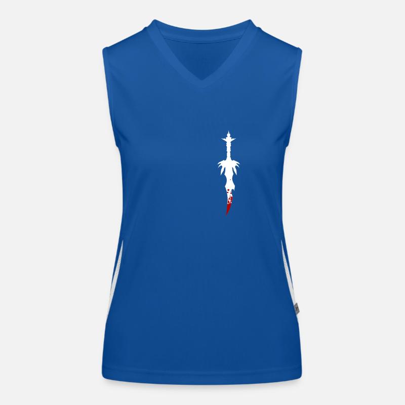 Dolch Funktionelles Kontrast-Tank Top für Frauen