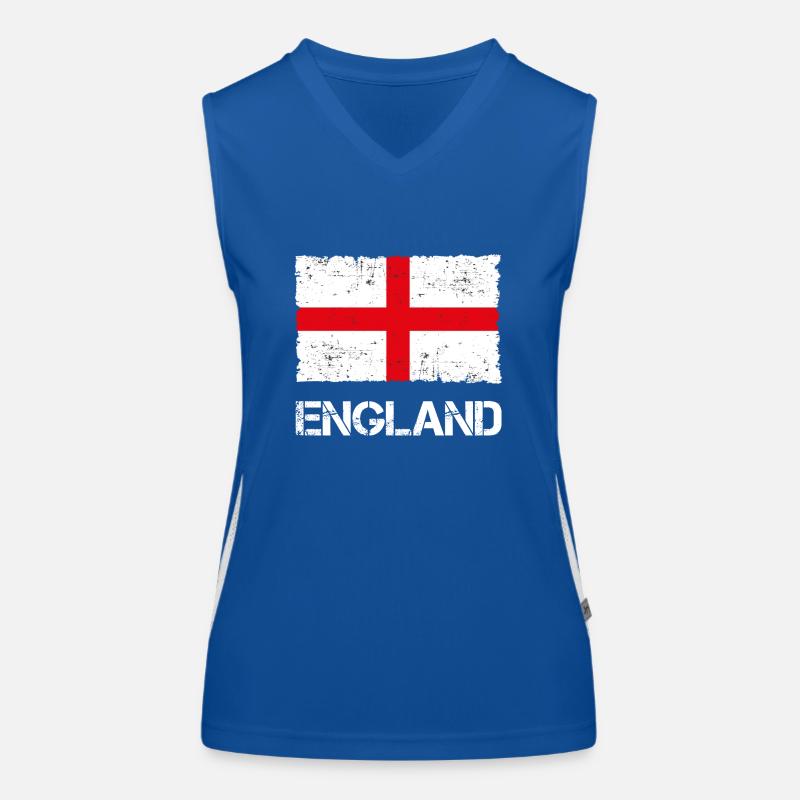 England Women's Functional Contrast Tank Top