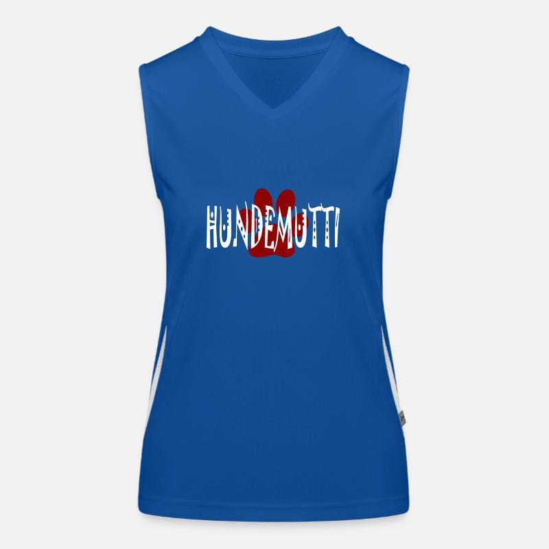 Dog mutti Women's Functional Contrast Tank Top