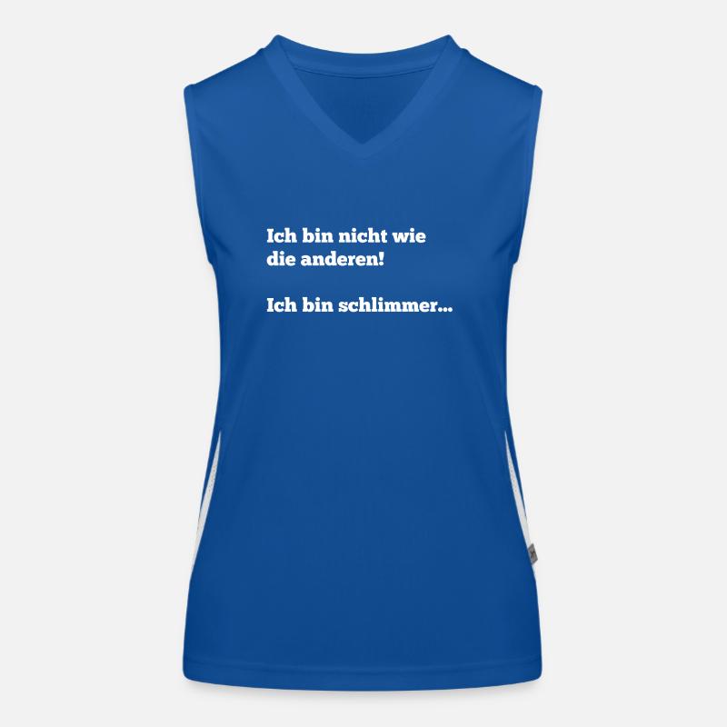Lustige Spruch Speziell Funktionelles Kontrast-Tank Top für Frauen