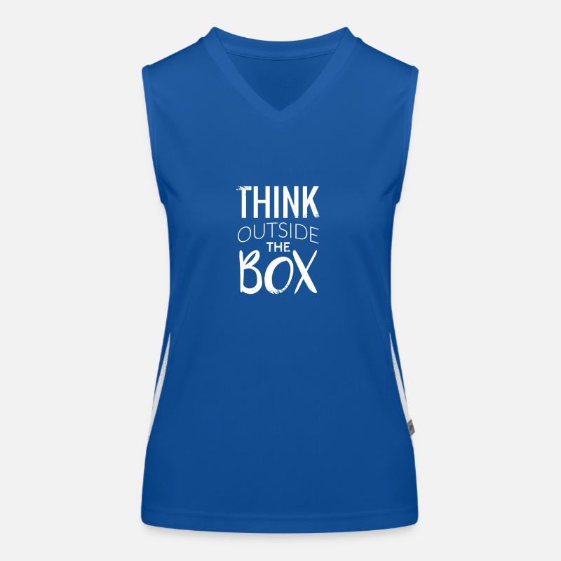 Motivation Sprüche Spruch Funktionelles Kontrast-Tank Top für Frauen