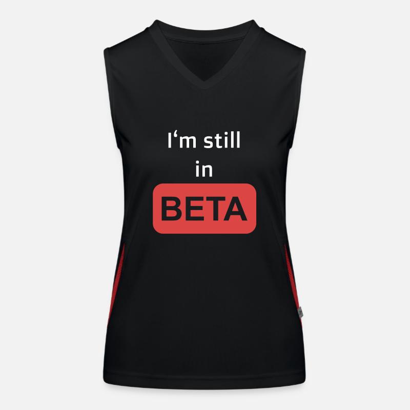 Still in Beta Women's Functional Contrast Tank Top