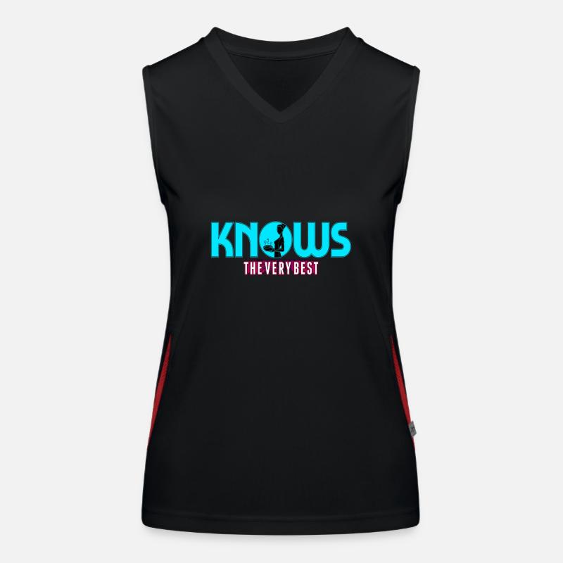 Muttertag Funktionelles Kontrast-Tank Top für Frauen