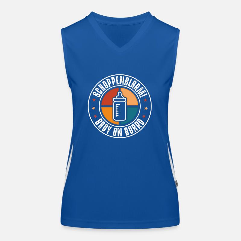 Bottle alarm Women's Functional Contrast Tank Top