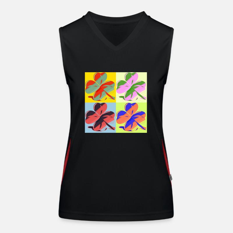 cloverleaf Women's Functional Contrast Tank Top