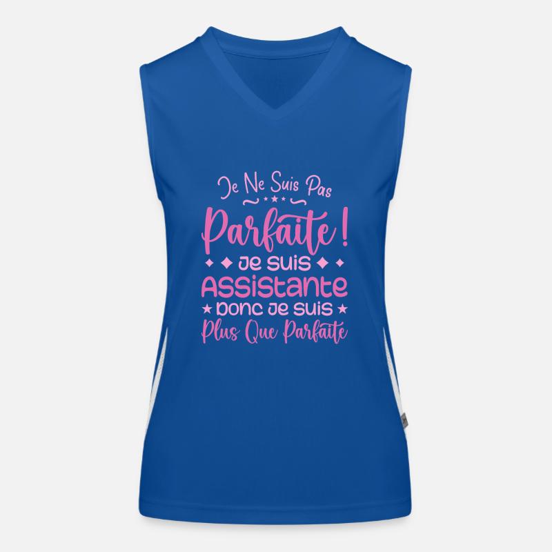 Ein mehr als perfekter Assistent, ein Traumberuf Funktionelles Kontrast-Tank Top für Frauen