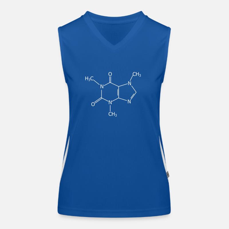 Koffein Funktionelles Kontrast-Tank Top für Frauen