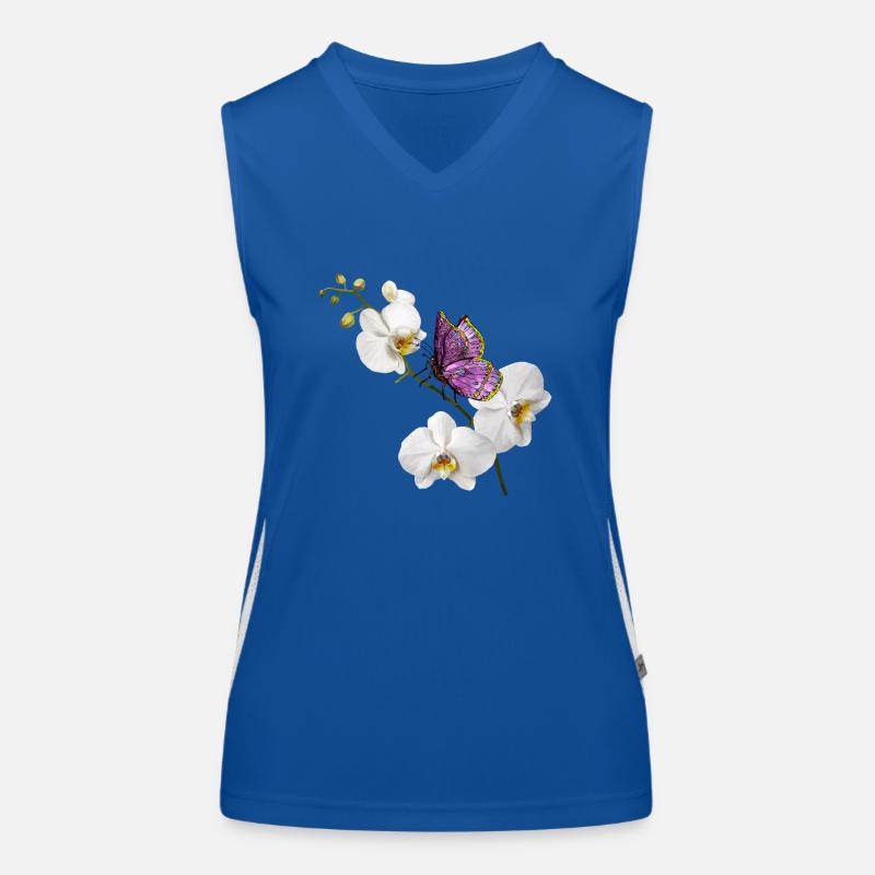 Papillon Débardeur respirant contrasté Femme