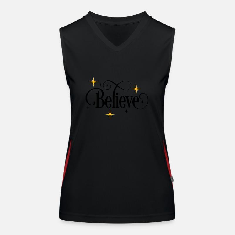Believe Women's Functional Contrast Tank Top
