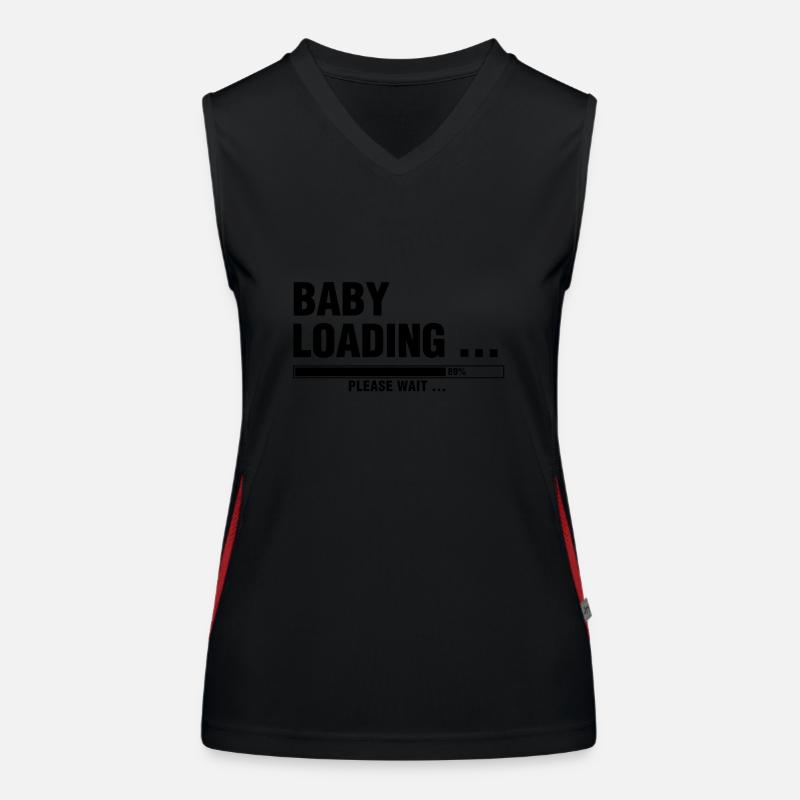 BABY LOADING... PLEASE WAIT ... Débardeur respirant contrasté Femme