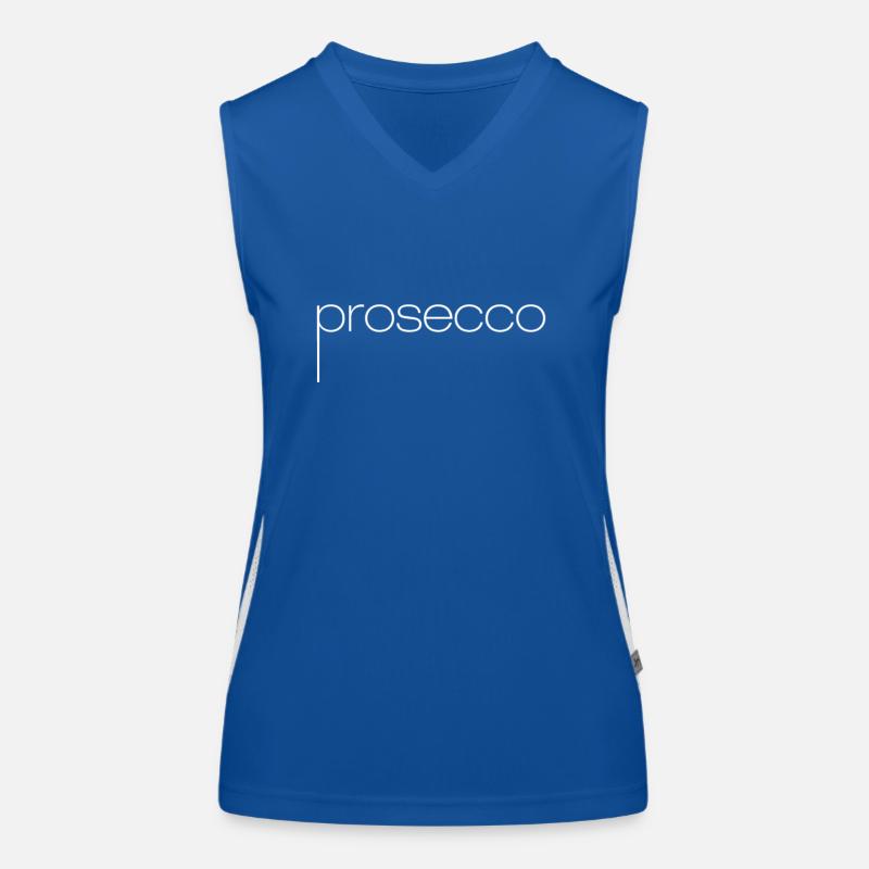 Prosecco Gossip Blanc Débardeur respirant contrasté Femme