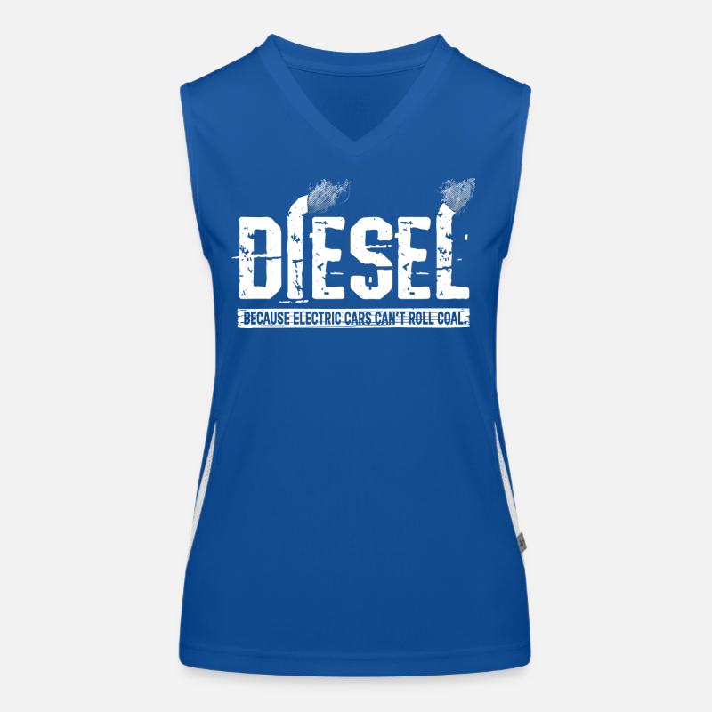 Diesel Graphic Women's Functional Contrast Tank Top