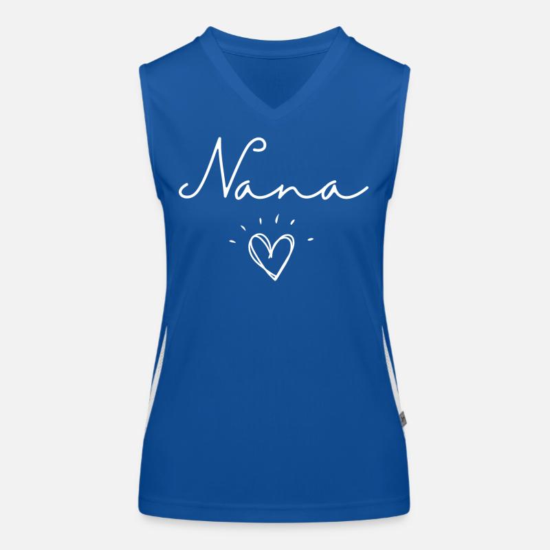 Mémé. Cadeau Nana Débardeur respirant contrasté Femme