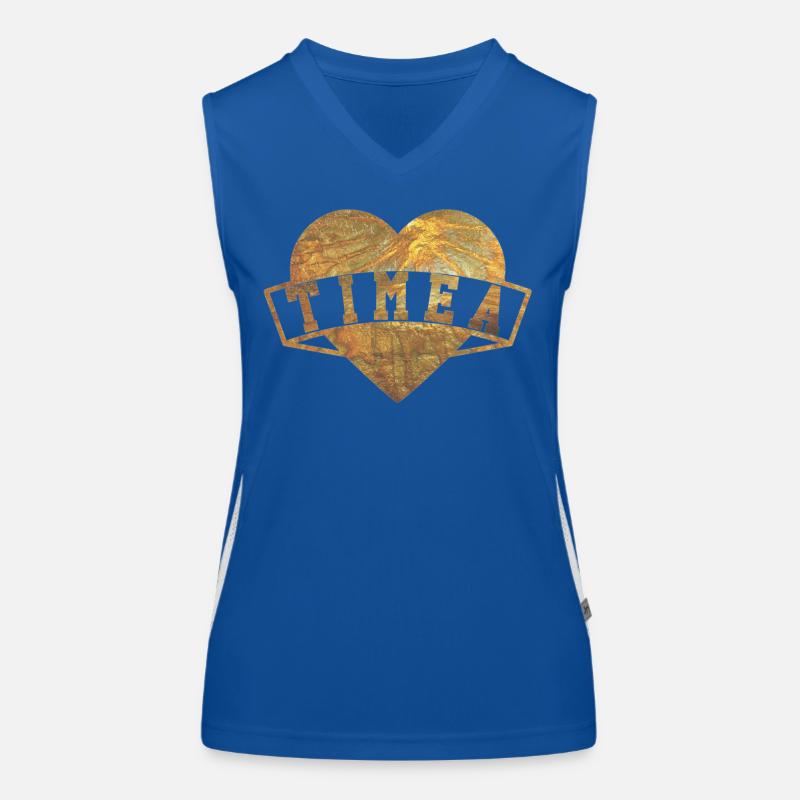 Timea Hearts Or Débardeur respirant contrasté Femme