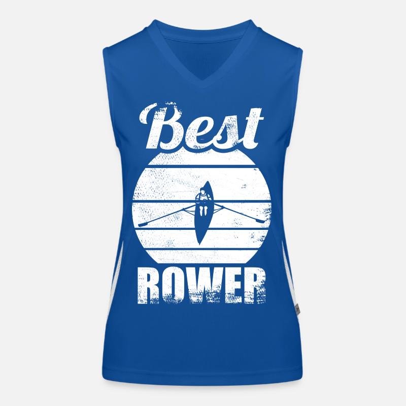 Rameur Débardeur respirant contrasté Femme