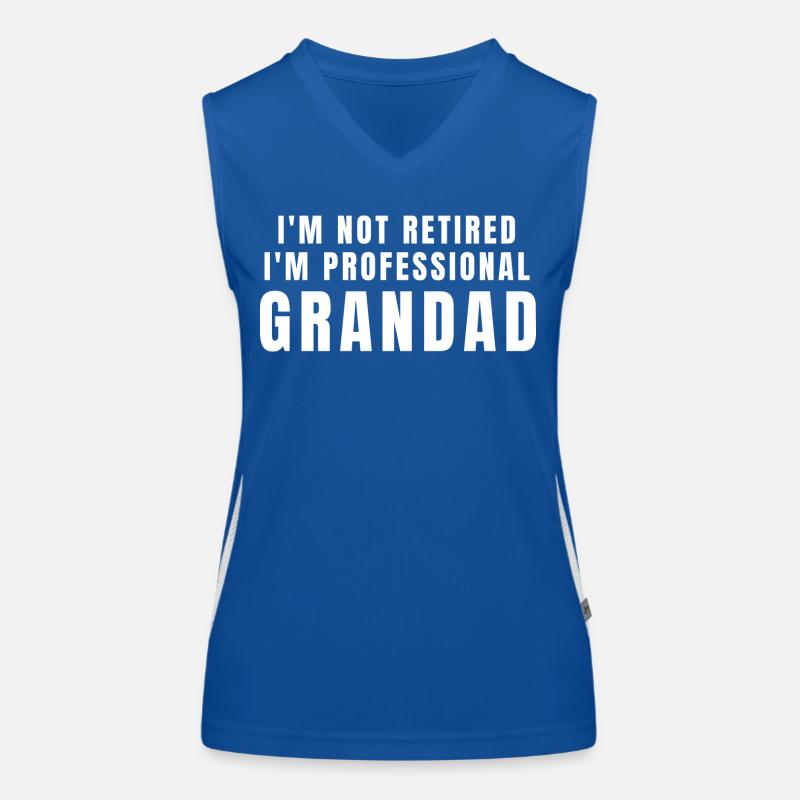 Professioneller Opa Funktionelles Kontrast-Tank Top für Frauen