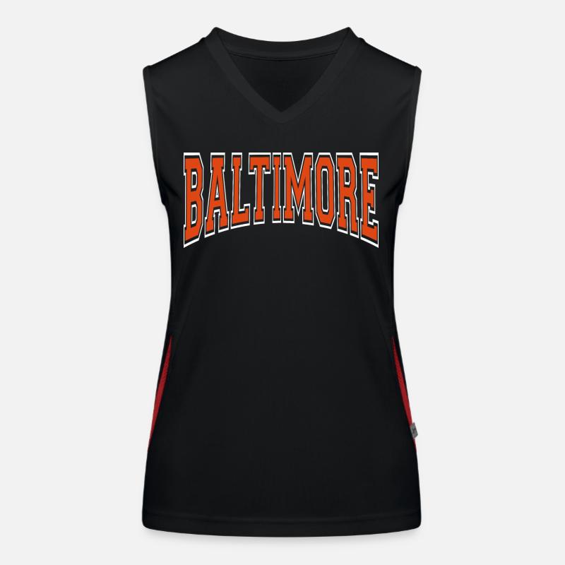 Baltimore Funktionelles Kontrast-Tank Top für Frauen