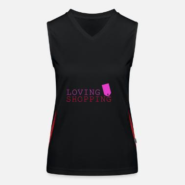 Shopping amorevole Top sportivo da donna in contrasto cromatico