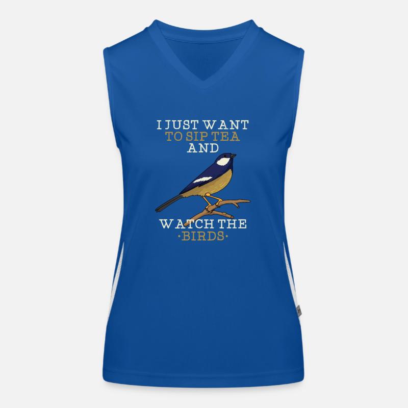 Oiseaux Observer Débardeur respirant contrasté Femme