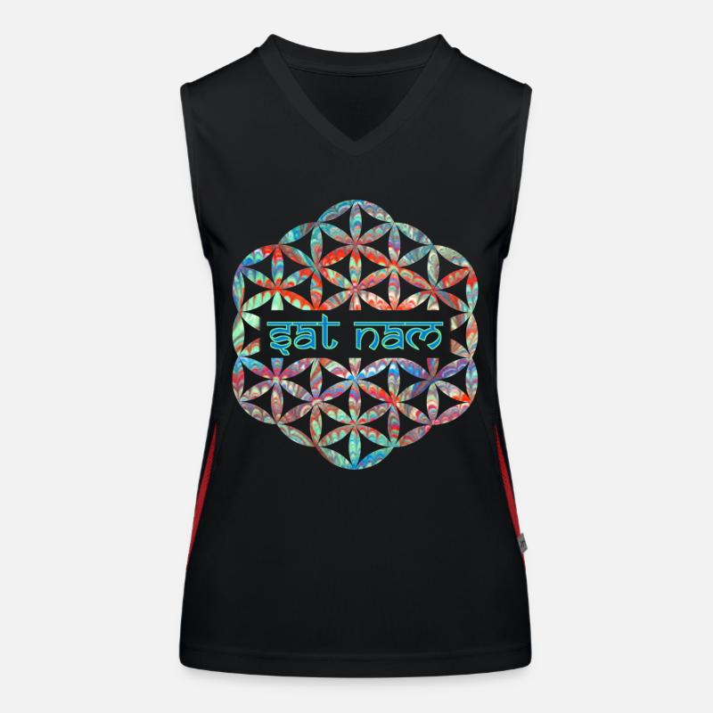 mantra dat nam e 72 Débardeur respirant contrasté Femme