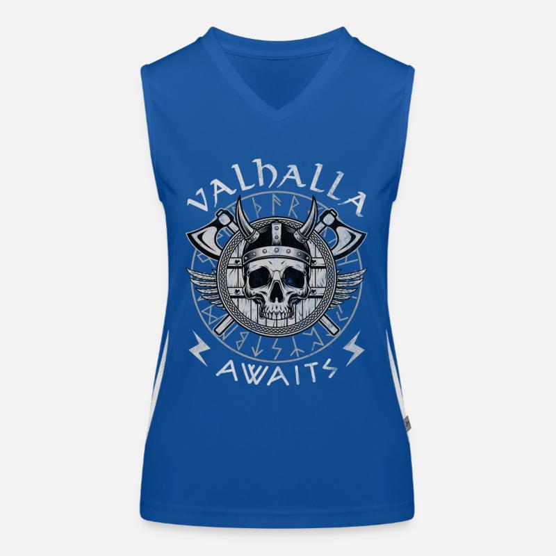 Valhalla awaits Women's Functional Contrast Tank Top