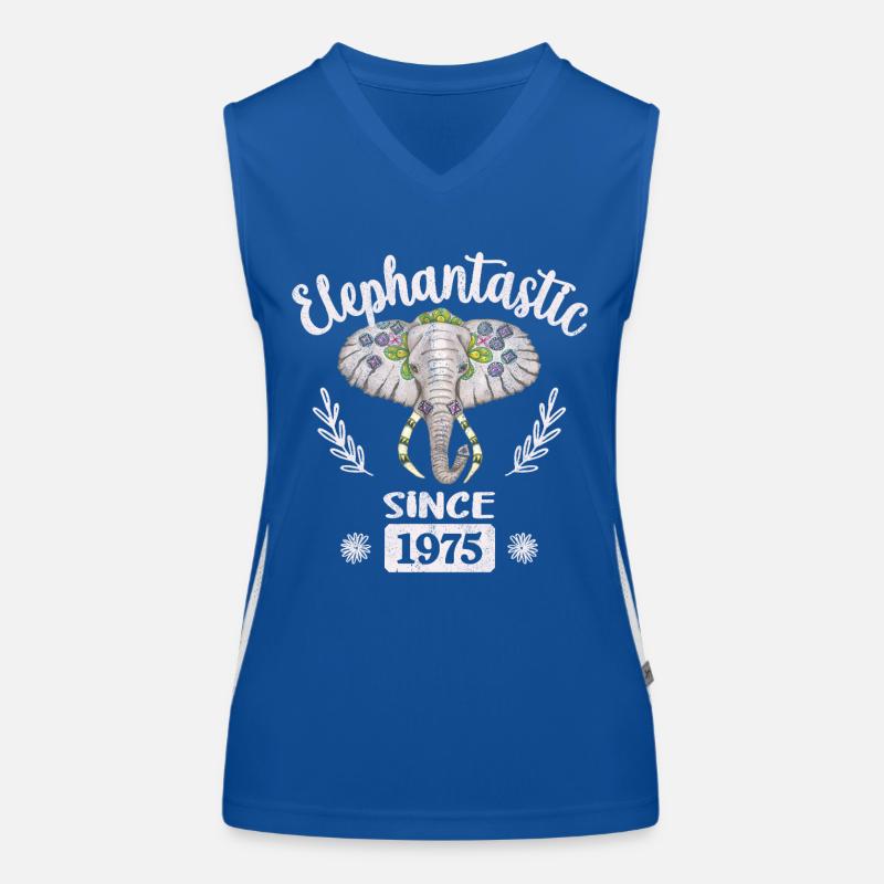 elephantastic since 1975 Funktionelles Kontrast-Tank Top für Frauen