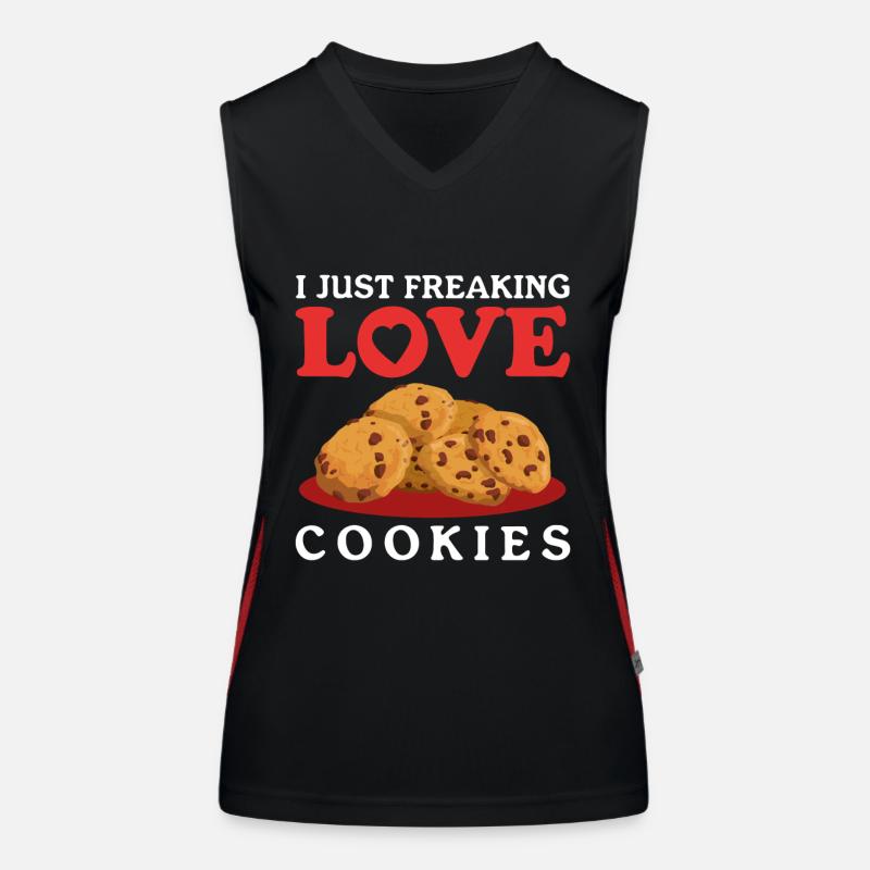 Cookies Cookie Cookie Baking Cookies Cookies Gift Women's Functional Contrast Tank Top