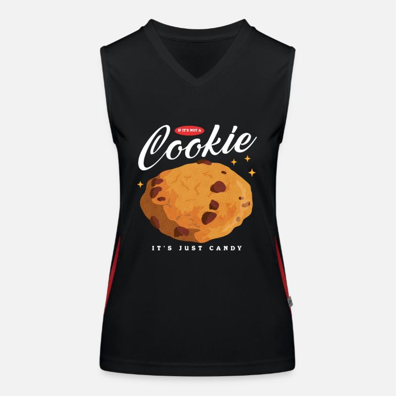 Cookies de cuisson Cookies Cadeau Débardeur respirant contrasté Femme