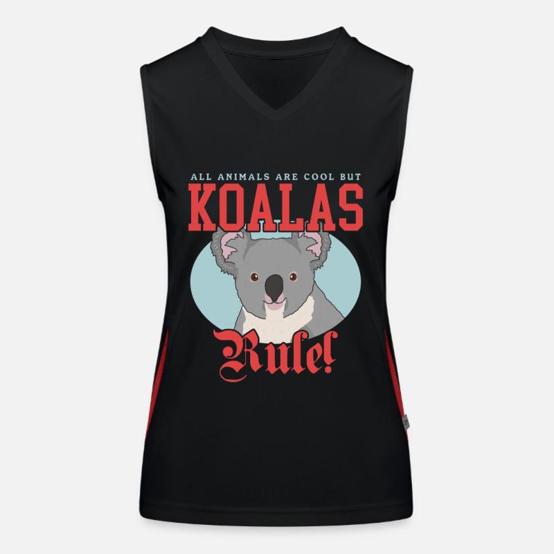 Koala Koala Bears Koalas Koala Bear Cadeau Débardeur respirant contrasté Femme