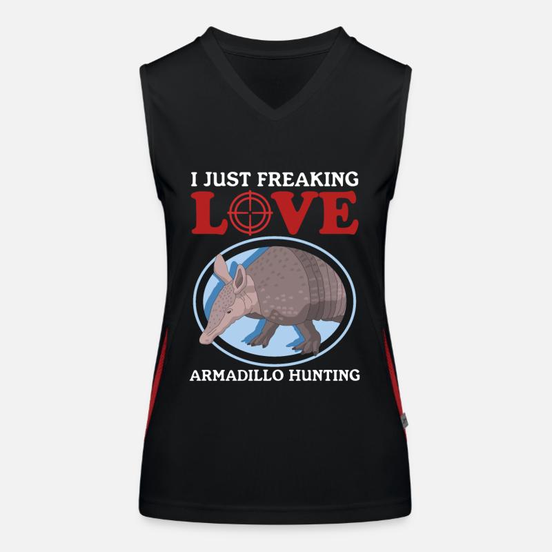 Jäger Jagd Jägerin Jagen Jagdschein Geschenk Funktionelles Kontrast-Tank Top für Frauen