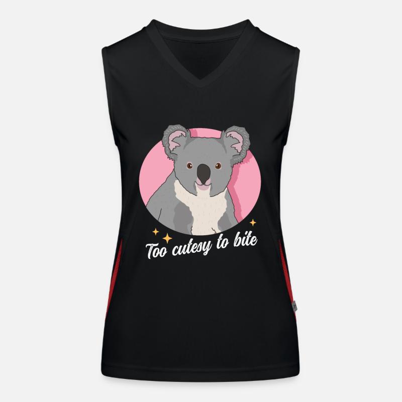 Koala Koalas Koalabären Koalabär Geschenk Funktionelles Kontrast-Tank Top für Frauen