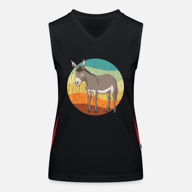 Mule Mule Muli Mule Gift Women's Functional Contrast Tank Top