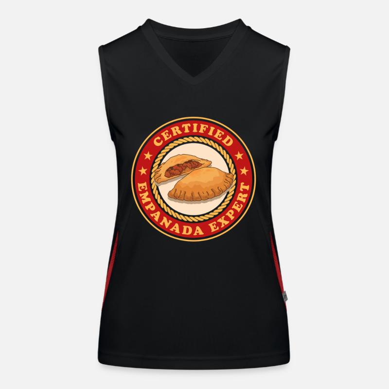 Empanada Dumpling Empanadas Gifts Women's Functional Contrast Tank Top
