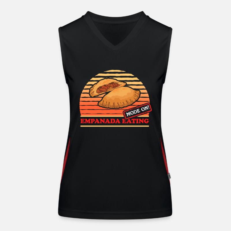 Empanada Empanadas Dumpling Gift Women's Functional Contrast Tank Top