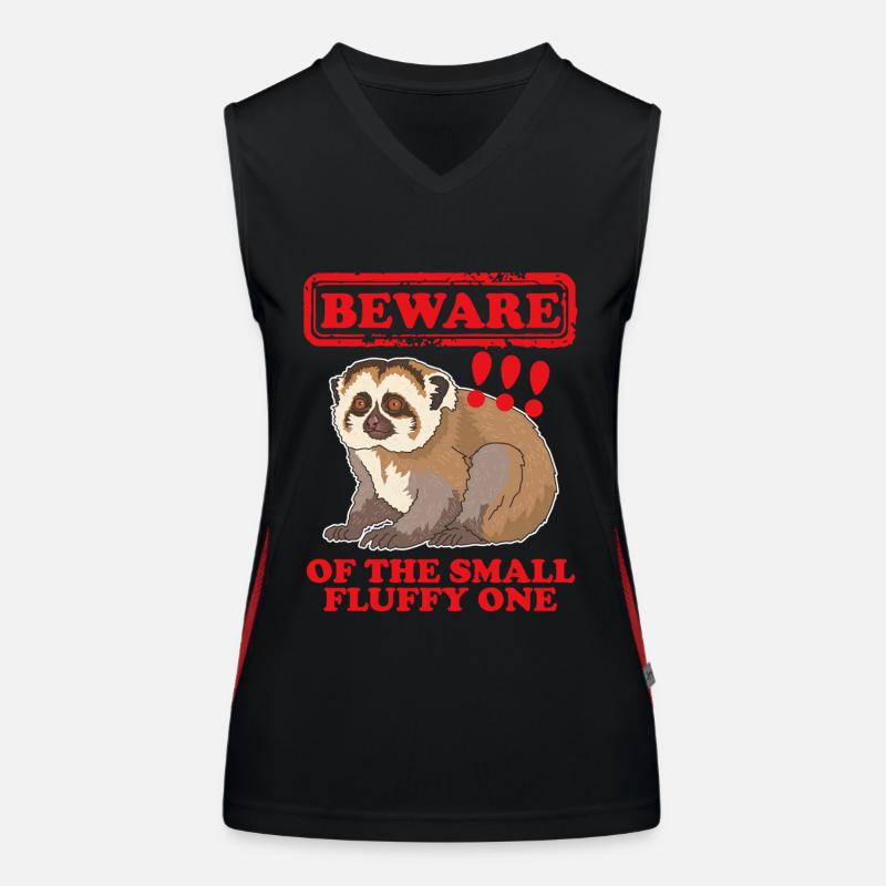 Slow Lorises Mignon Cadeau de Slow Lorises Débardeur respirant contrasté Femme
