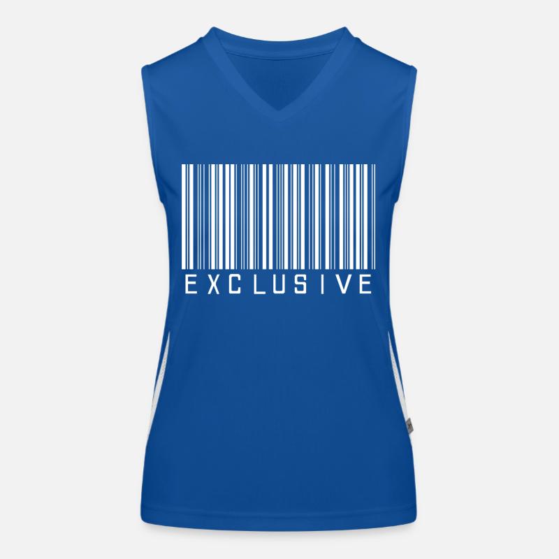 Exclusive White Women's Functional Contrast Tank Top