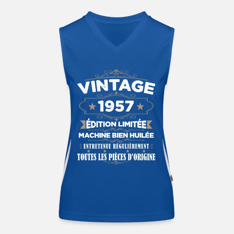 Vintage 1957 Edition Limitée Débardeur respirant contrasté Femme