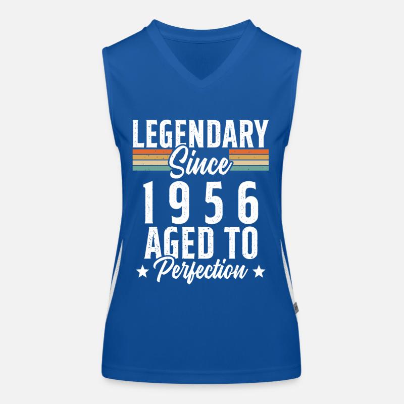 Legendär seit 1956 Funktionelles Kontrast-Tank Top für Frauen