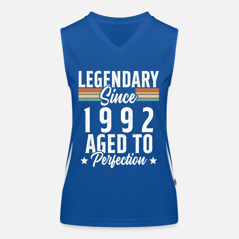 Legendär seit 1992 Funktionelles Kontrast-Tank Top für Frauen