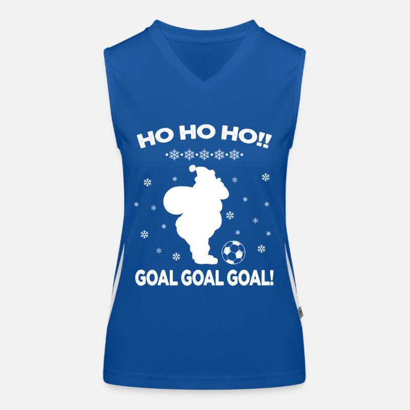Ho Ho Ho Tor Funktionelles Kontrast-Tank Top für Frauen