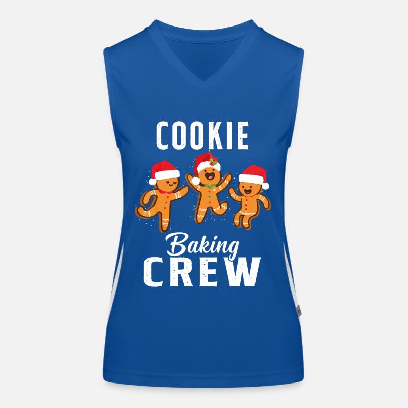 Cookie Baking Crew Cookie Geschenk Funktionelles Kontrast-Tank Top für Frauen