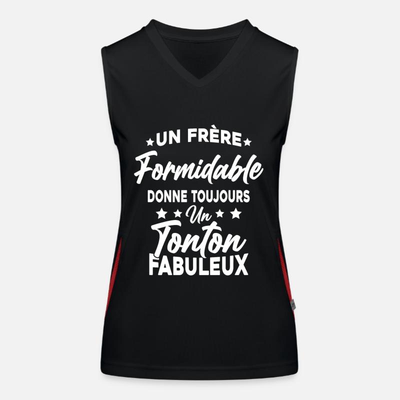 Un Frère Formidable - Un Tonton Fabuleux Débardeur respirant contrasté Femme